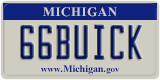 Michigan, Vanity Plates