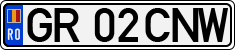 License plate of Romania, Regular plates