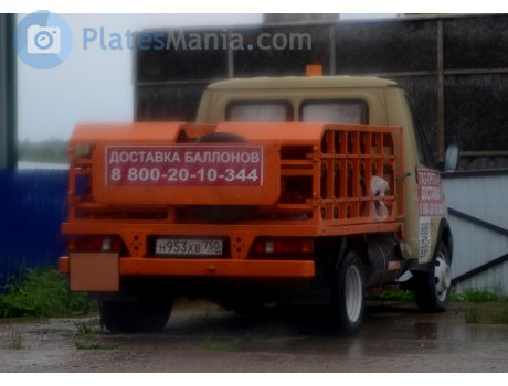 н953хв750, GAZ 3302 ГАЗель