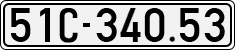 License plate of Vietnam, Cars