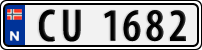 License plate of Norway, Trailers, motorcycles, special vehicles