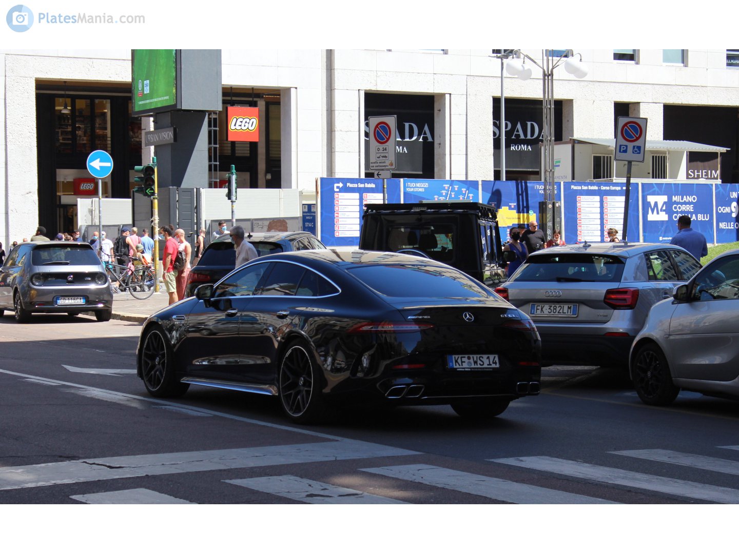 KF WS 14, Mercedes-Benz AMG GT 4-door Coupé 1st gen (X290), 2018–