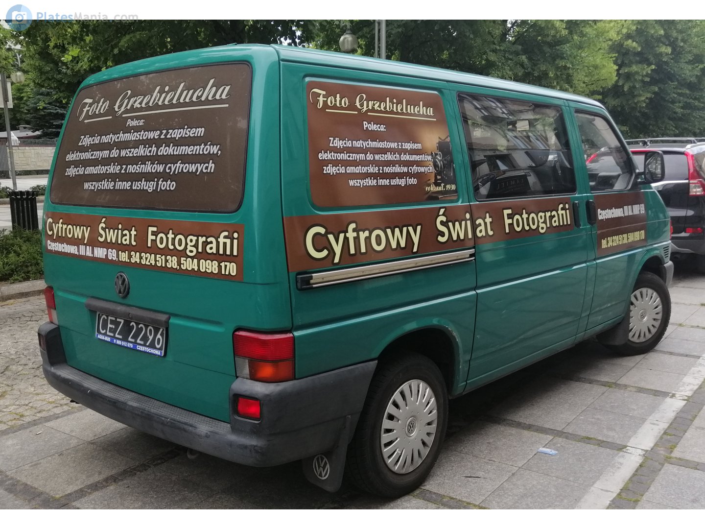 CEZ 2296, Volkswagen Transporter 4th gen Van (T4) (70/7D), 1990–2003