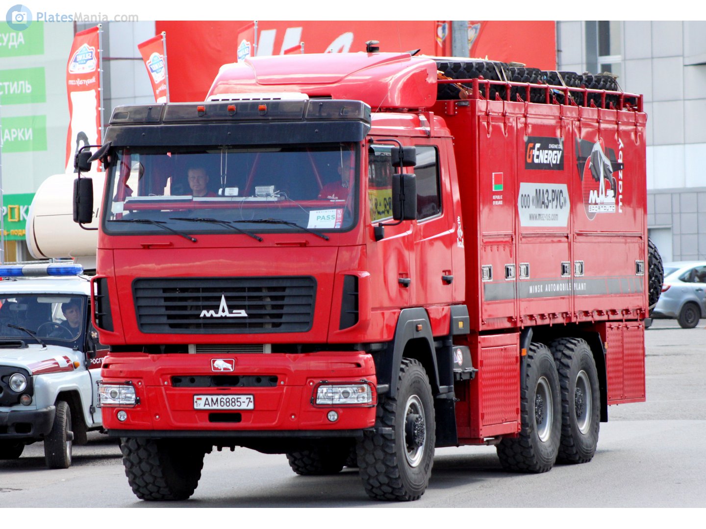 AM 6885-7, MAZ 6317 1st gen, 1991–