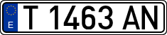 License plates of Spain, 1971 year series