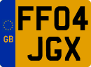 License plate of the United Kingdom, 2001 year system