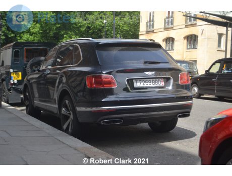 T 7269 BBD, Bentley Bentayga