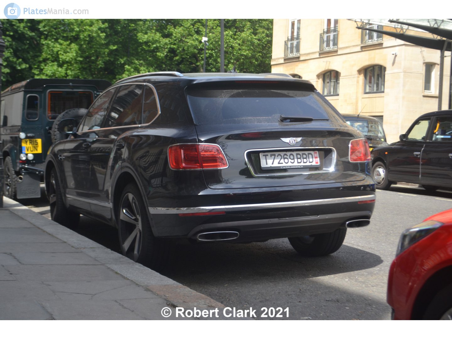 T 7269 BBD, Bentley Bentayga 1st gen (PL71), 2016–2020