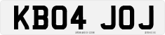 License plate of the United Kingdom, 2001 year system