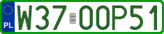 License plates of Poland, Professional plates