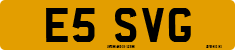 License plate of the United Kingdom, 1983 year system