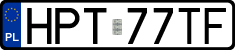 License plates of Poland, Authorities