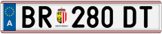 License plate of Austria, Regular plates