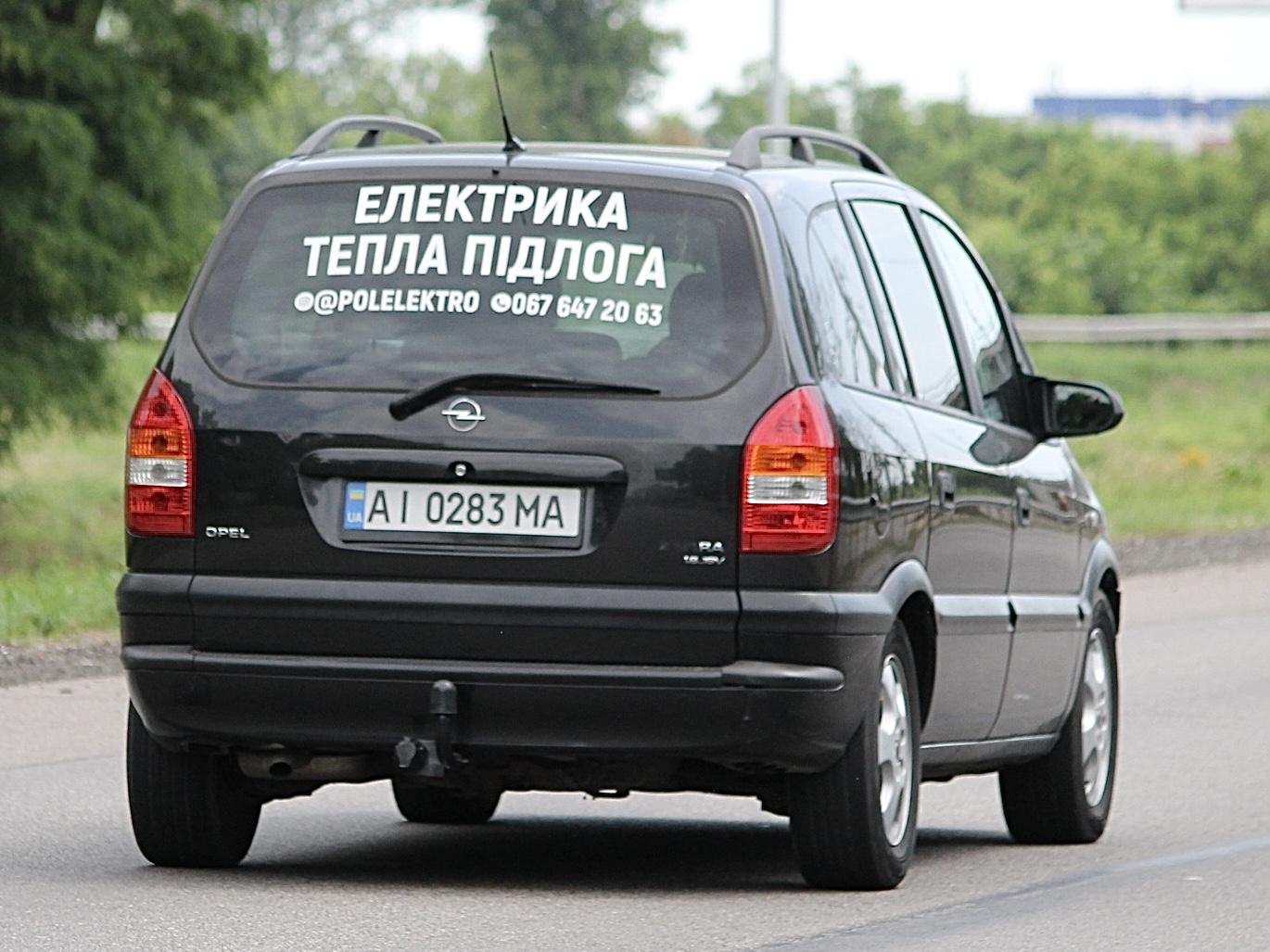 AI 0283 MA, Opel Zafira 1st gen (A; T98), 1999–2005