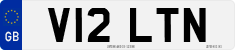 License plate of the United Kingdom, 1983 year system