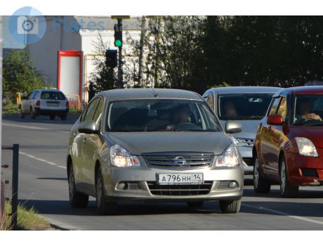 а796нн14, Nissan Almera