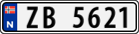 License plate of Norway, Trailers, motorcycles, special vehicles