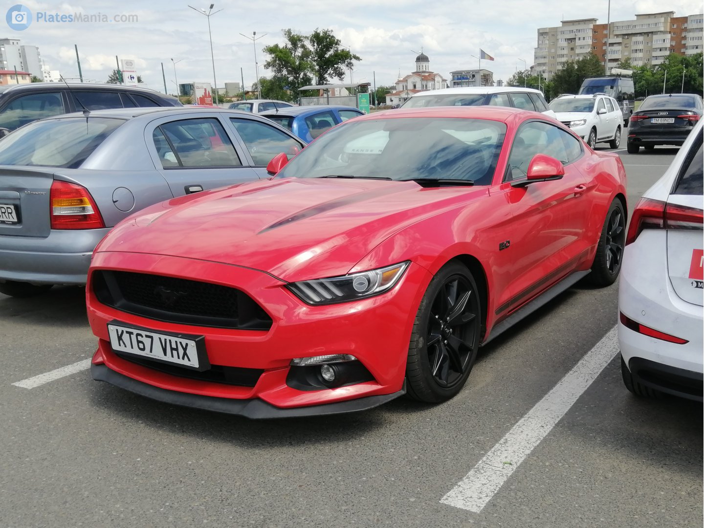 KT67VHX, Ford Mustang 6th gen 2-door Coupé (S550), 2014–2017