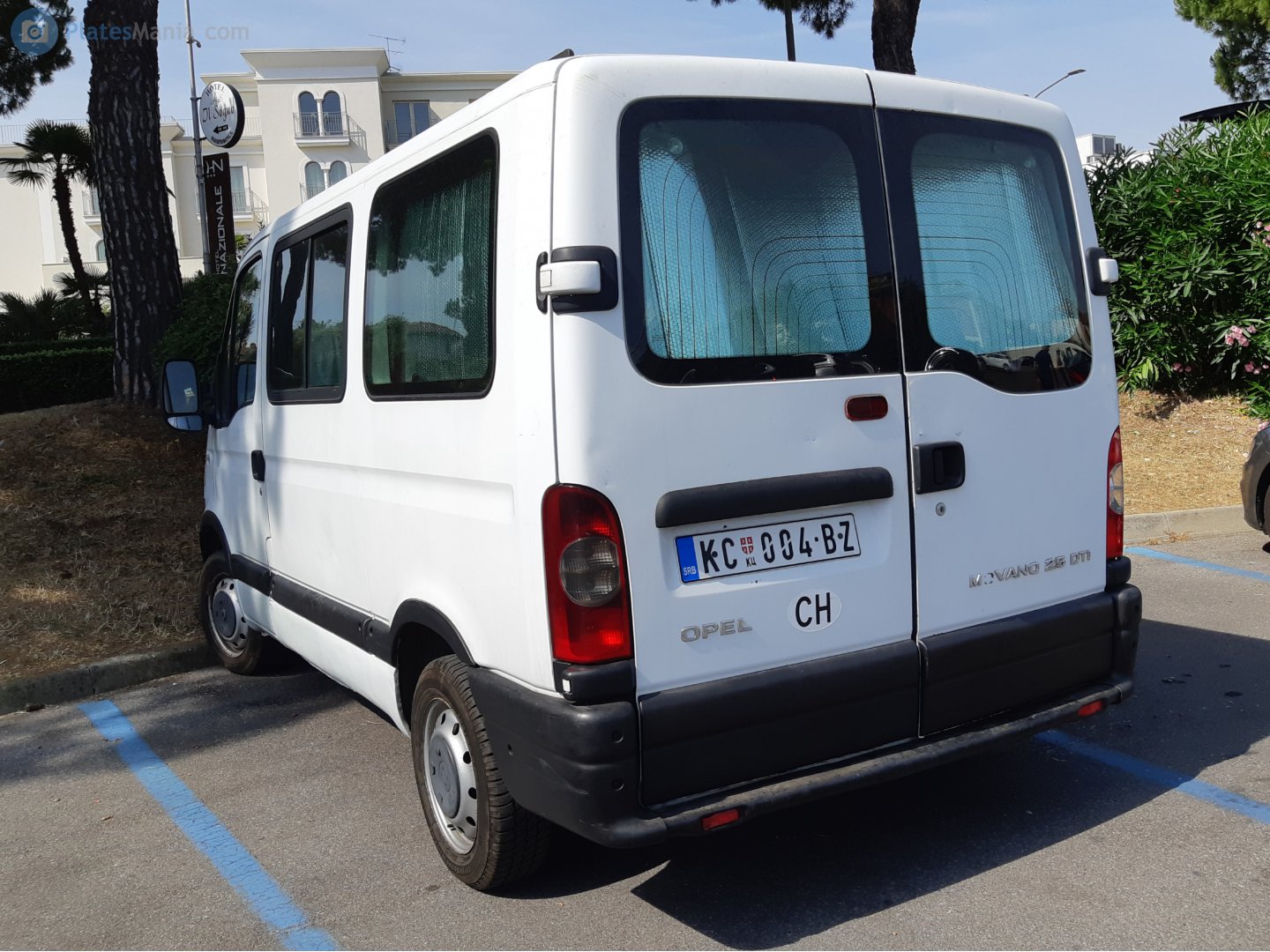 KC 004-BZ, Opel Movano 1st gen Van (A; X70), facelift, 2003–2010