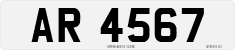 License plate of the United Kingdom, 1903 year system