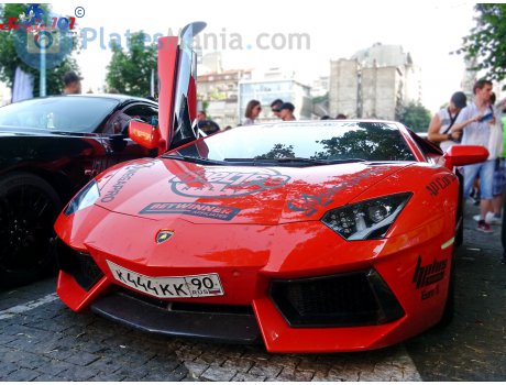 к444кк90, Lamborghini Aventador