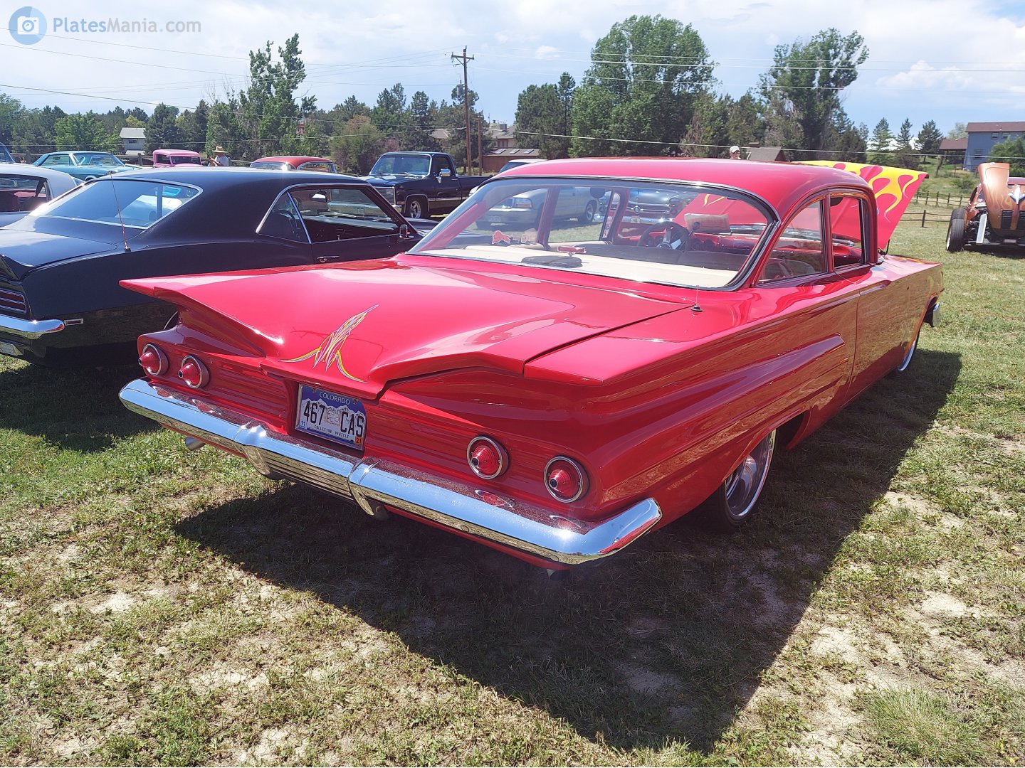 467-CAS, Chevrolet Biscayne 1st gen 1960 2-door Sedan (1111/1211; B-body), 2nd facelift, 1959–1960