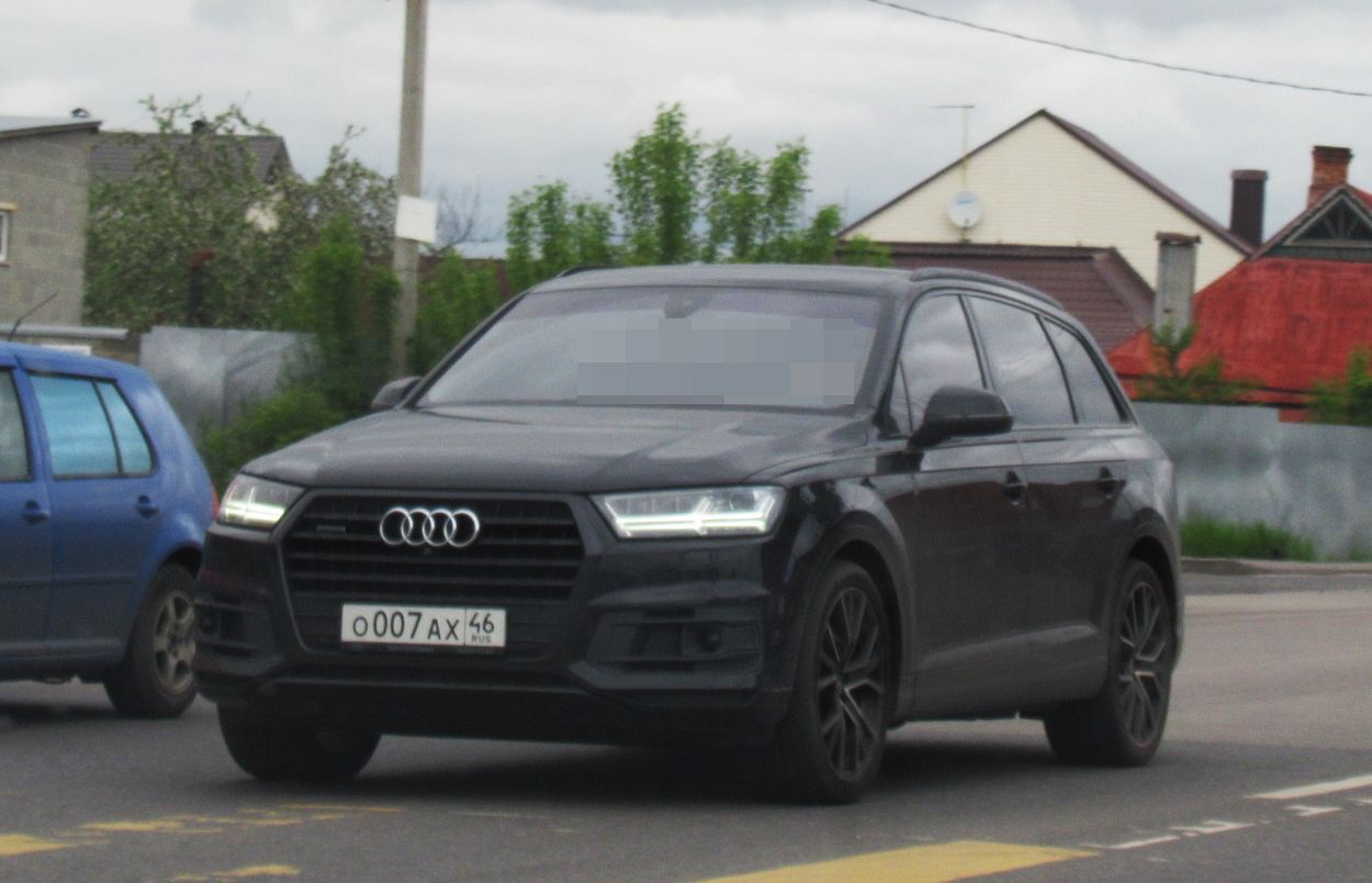 о 007 ах 46, Audi Q7 2nd gen (4MB), 2015–2019
