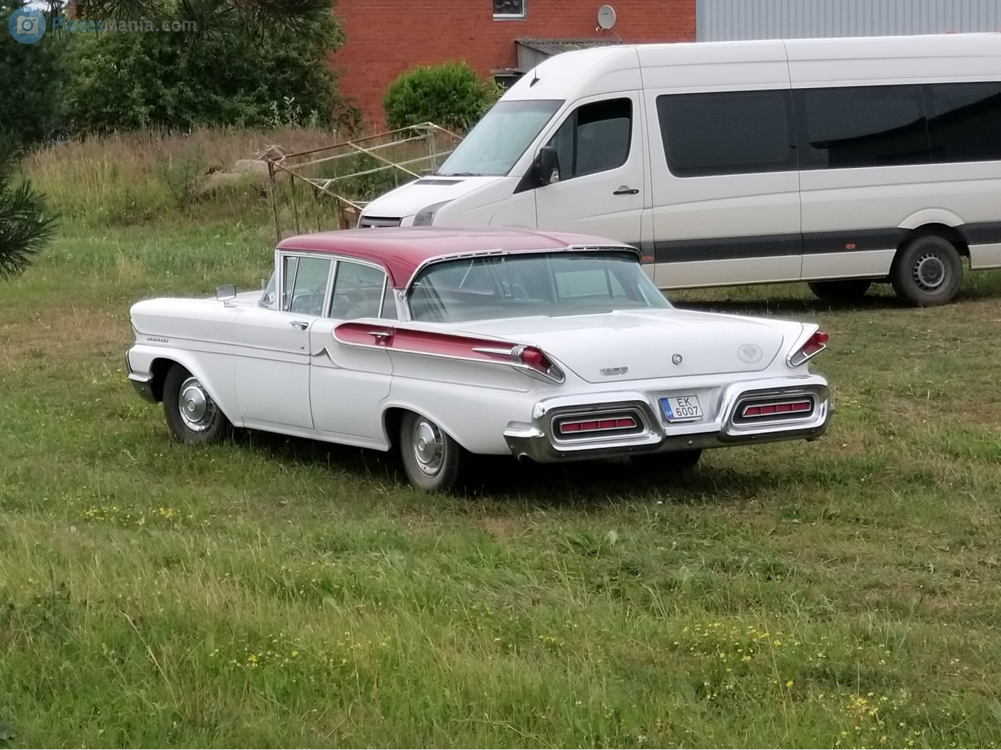 EK-6007, Mercury Monterey 3rd gen 1958 4-door Sedan (58A), facelift, 1957–1958