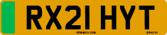 License plate of the United Kingdom, 2001 year system