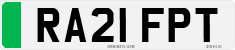 License plate of the United Kingdom, 2001 year system