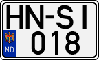 License plate of Moldova, Trailers (1992)