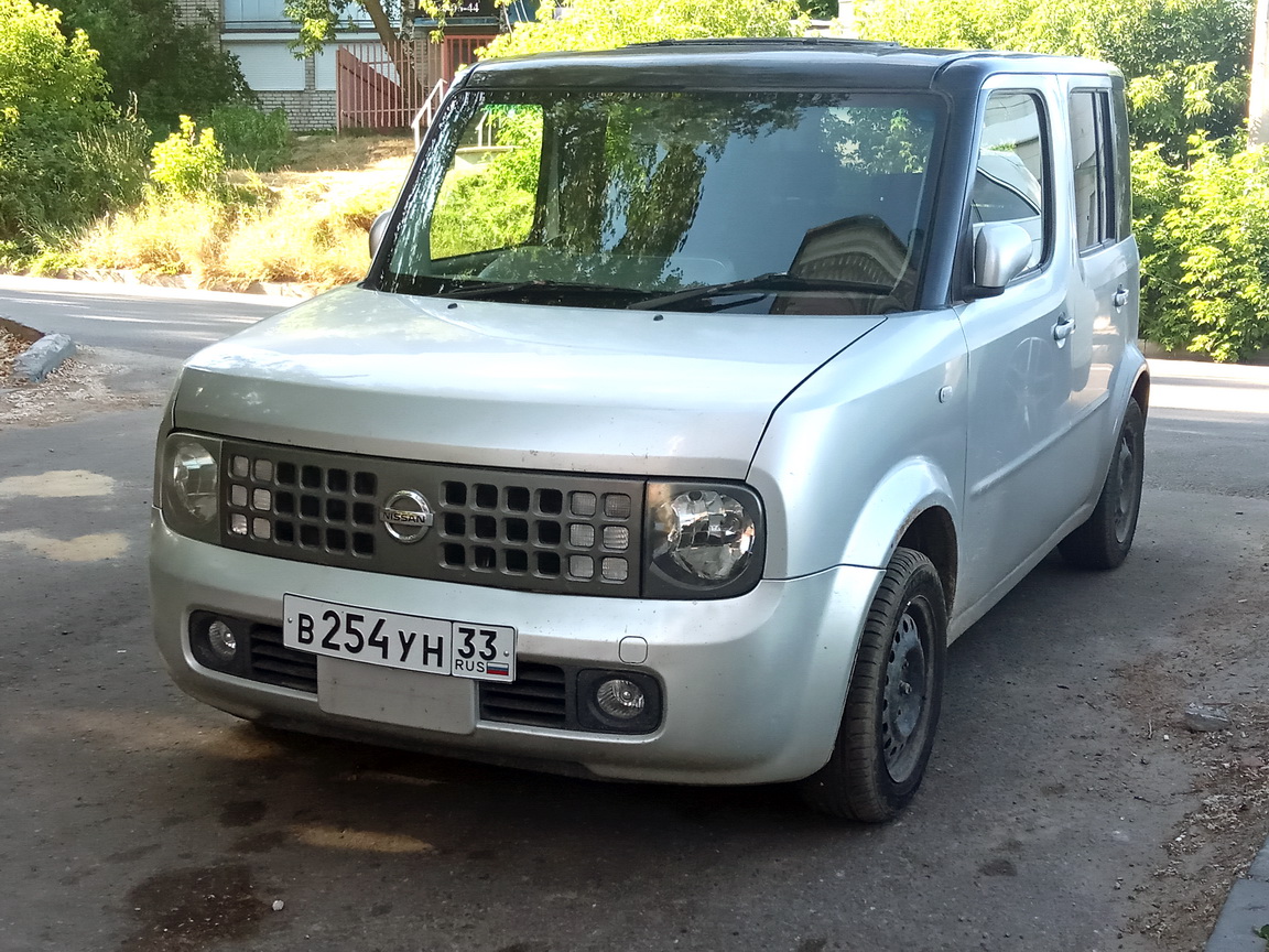 в 254 ун 33, Nissan Cube 2nd gen (Z11), 2002–2008