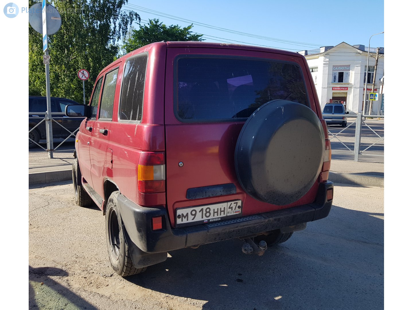 м 918 нн 47, UAZ 3160 Симбир 1997–2004