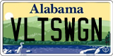 Alabama, Vanity Plates