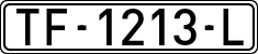 License plates of Spain, 1971 year series