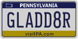 Pennsylvania, Vanity Plates