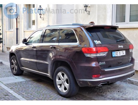 CD VD 8-74, Jeep Grand Cherokee