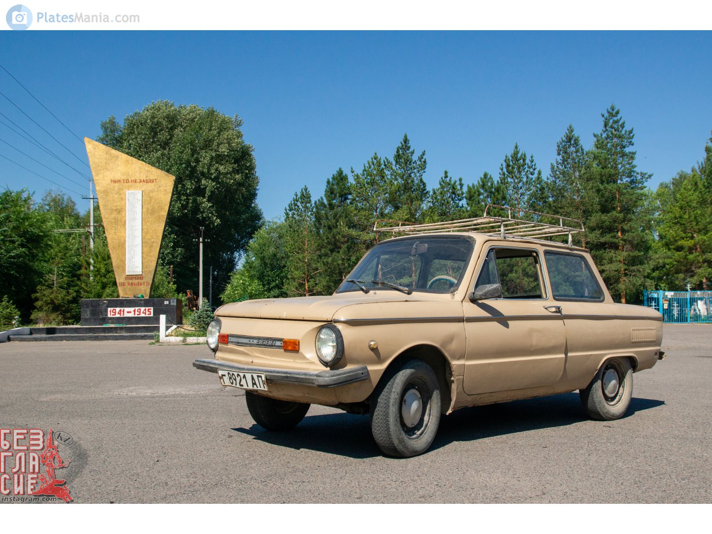 г 8921 АП, ZAZ 966/968 968М, 1979–1994