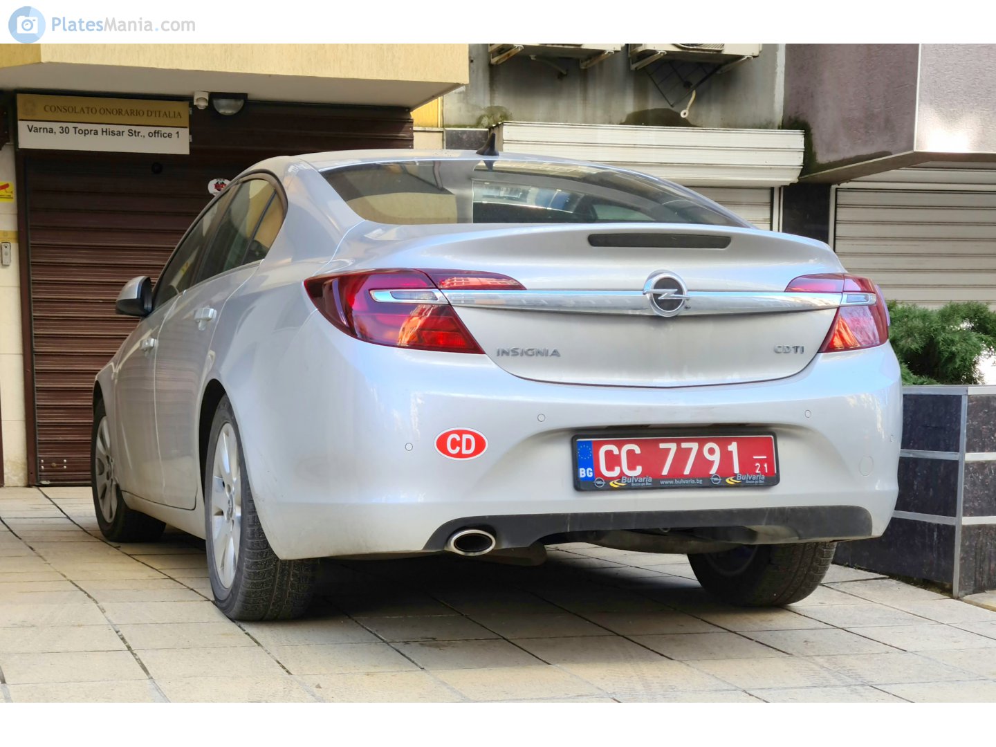 CC 7791 21, Opel Insignia 1st gen Sedan/Liftback  (A; G09), facelift, 2013–2017