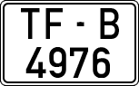 License plates of Spain, 1971 year series