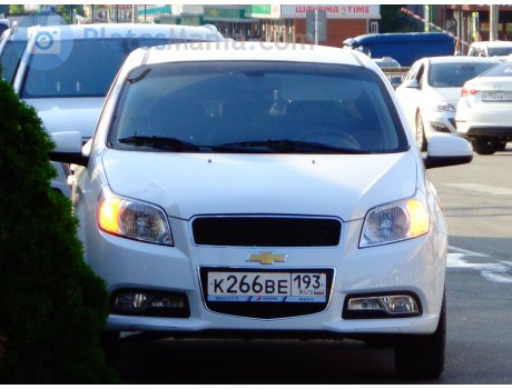 к266ве193, Chevrolet Aveo