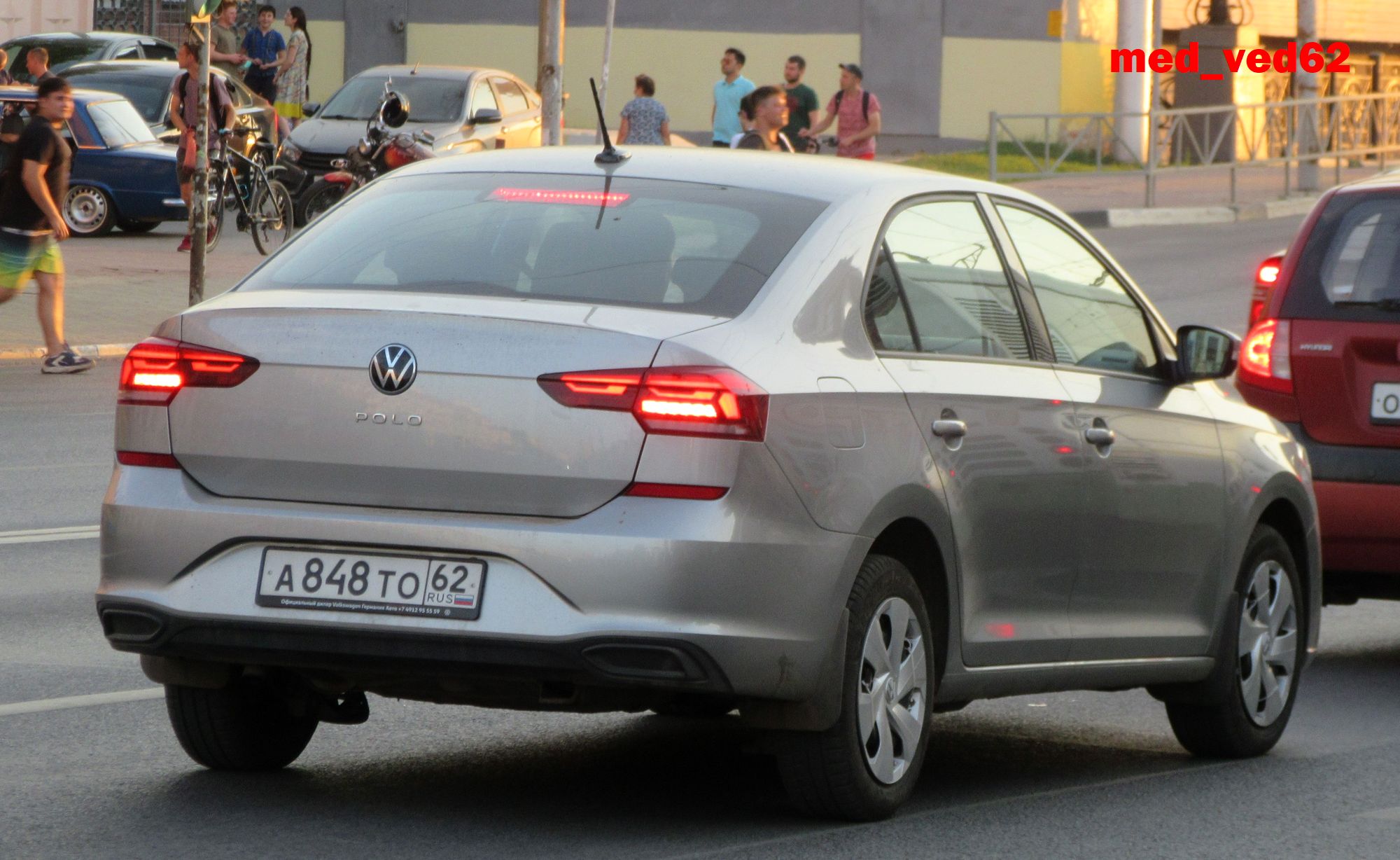 а 848 то 62, Volkswagen Polo 6th gen Liftback (CK; CIS-market), 2020–2022