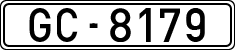 License plates of Spain, 1900 year series