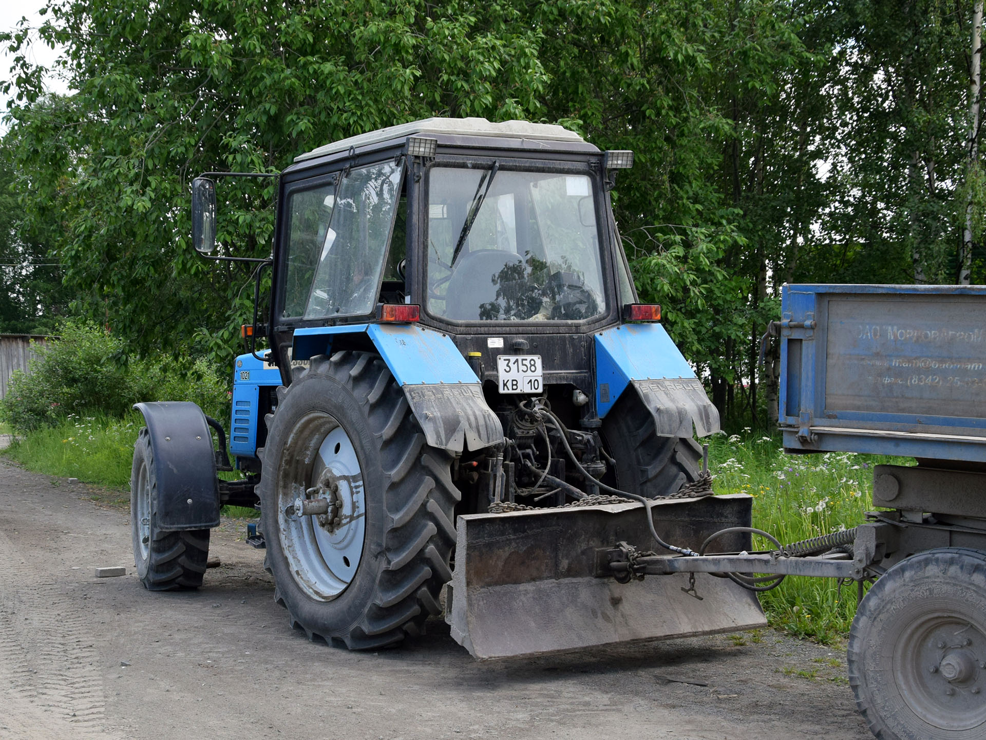 3158 кв 10, Belarus (MTZ) 1021/1025 