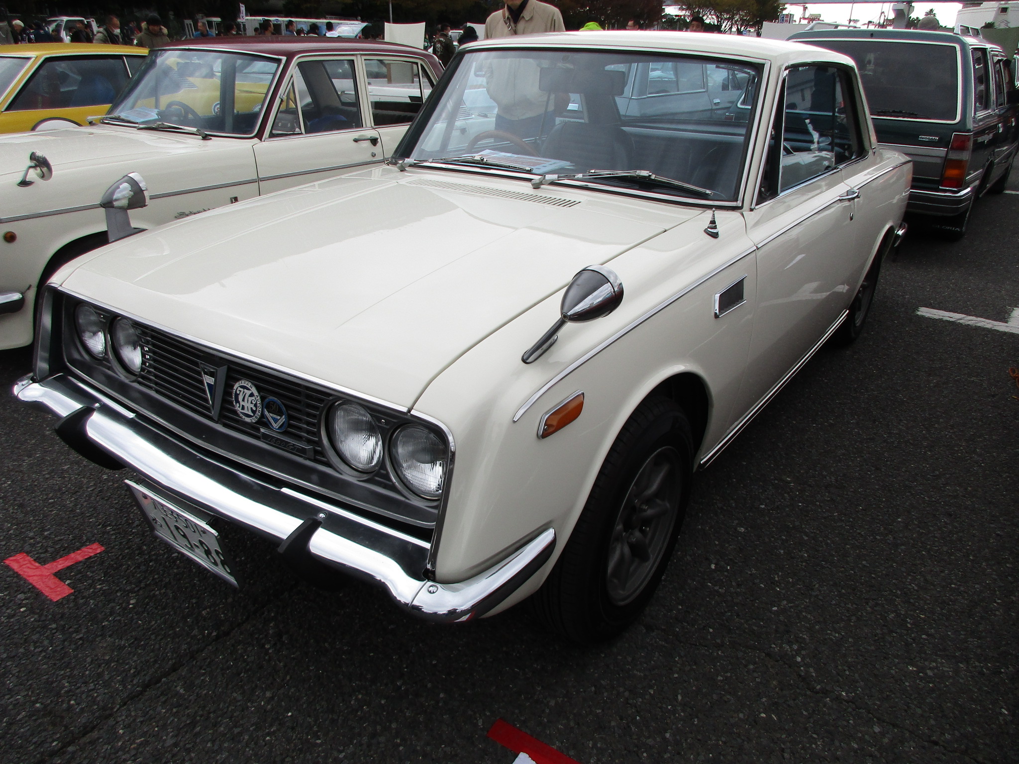 八王子 501 ぬ 1988, Toyota Corona 3rd gen (Toyopet Corona) Coupe (T40/T50), 1964–1969