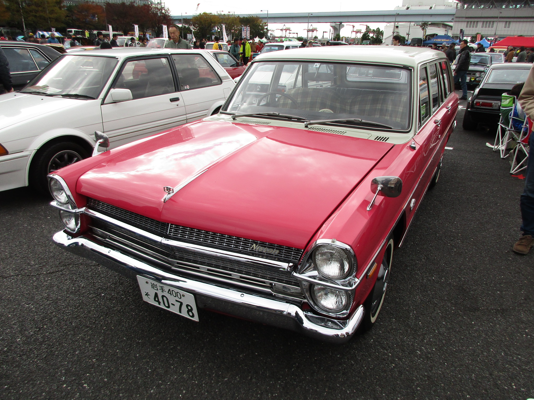 岩手 400 そ 4078, Nissan Gloria 3rd gen Wagon (A30), 1967–1971 (former generations were sold under Prince brand)
