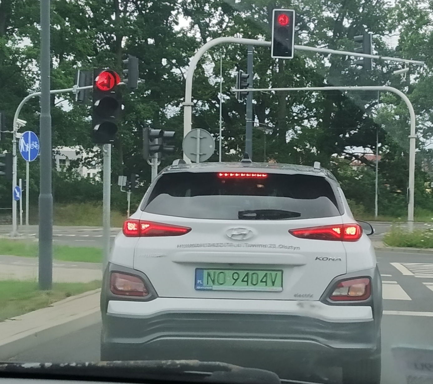 NO 9404V, Hyundai Kona 1st gen Electric (OS), 2018–2021