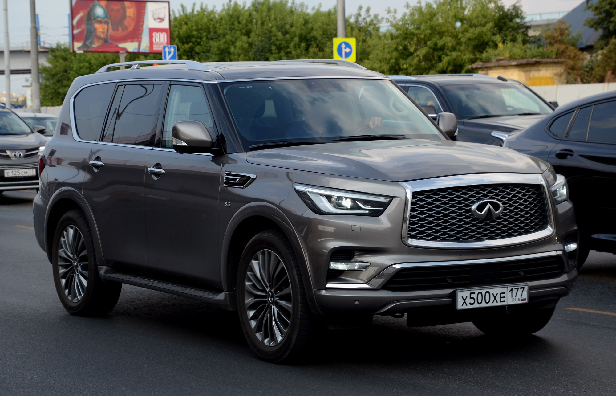 х 500 хе 177, Infiniti QX80/QX56 2nd gen QX80 (Z62), facelift, 2017–2024