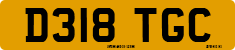 License plate of the United Kingdom, 1983 year system