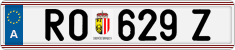 License plate of Austria, Regular plates
